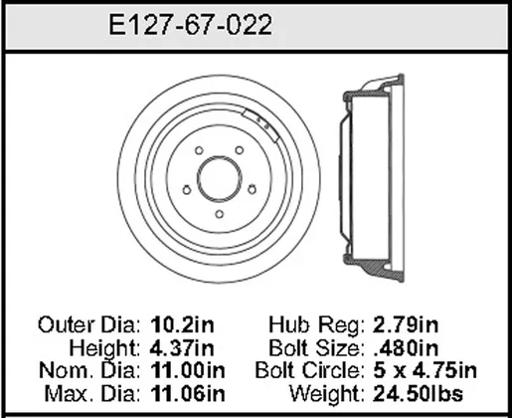 Bendix - BENE12767022 - E12767022