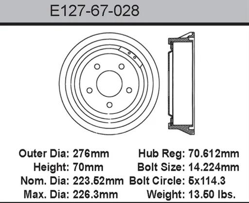 Bendix - BENE12767028 - E12767028