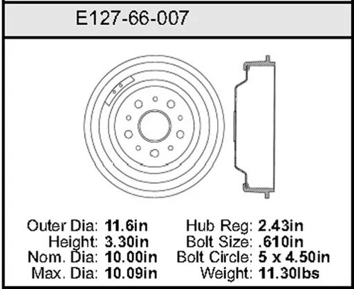 Bendix - BENE12766007 - E12766007