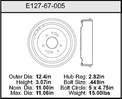 Bendix - BENE12767005 - E12767005