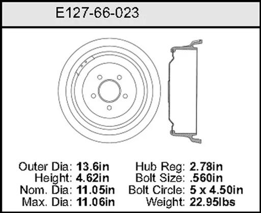 Bendix - BENE12766023 - E12766023