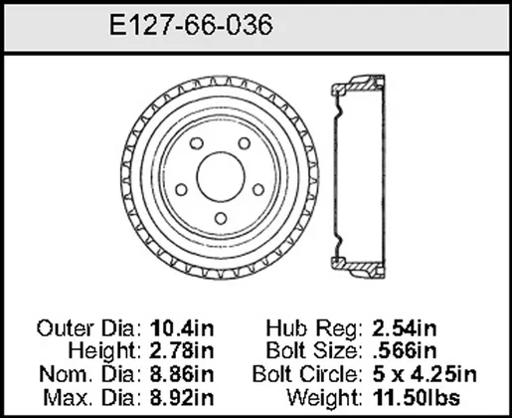 Bendix - BENE12766036 - E12766036