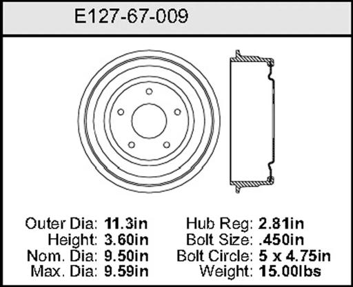 Bendix - BENE12767009 - E12767009
