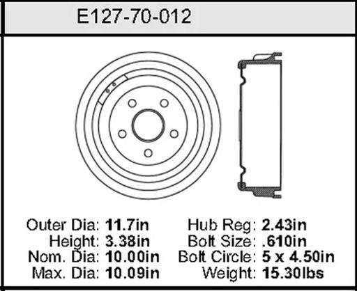 Bendix - BENE12770012 - E12770012