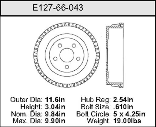 Bendix - BENE12766043 - E12766043