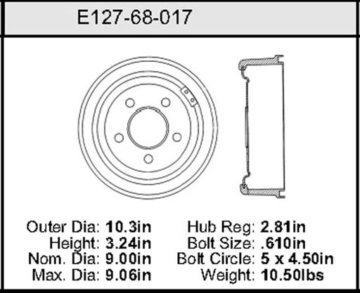 Bendix - BENE12768017 - E12768017
