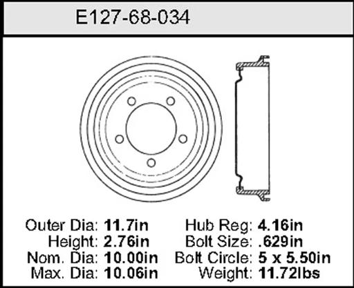 Bendix - BENE12768034 - E12768034