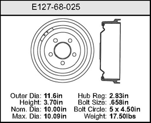 Bendix - BENE12768025 - E12768025
