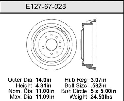 Bendix - BENE12767023 - E12767023