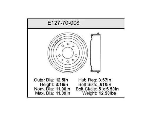 Bendix - BENE12770008 - E12770008