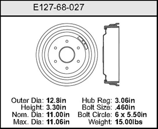 Bendix - BENE12768027 - E12768027