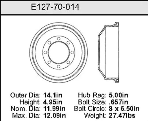 Bendix - BENE12770014 - E12770014