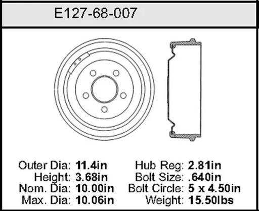 Bendix - BENE12768007 - E12768007