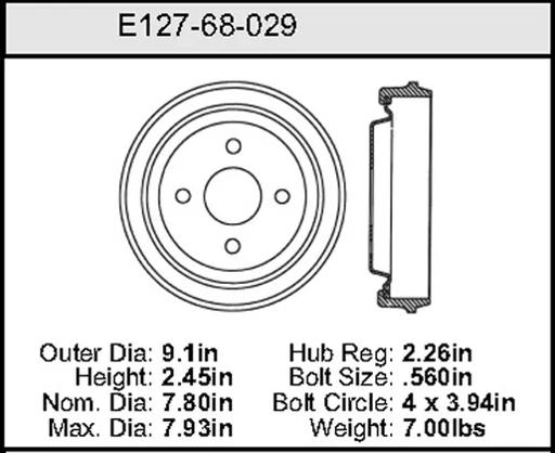 Bendix - BENE12768029 - E12768029