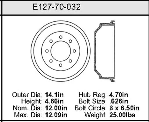Bendix - BENE12770032 - E12770032