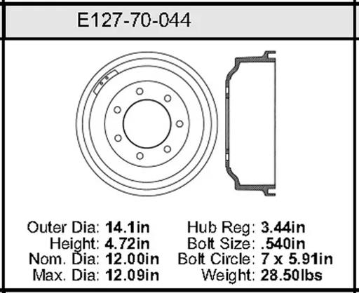 Bendix - BENE12770044 - E12770044