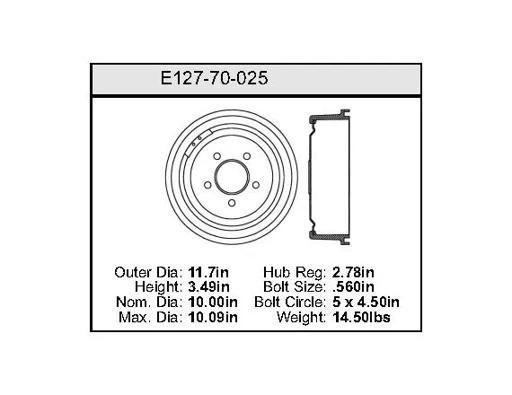 Bendix - BENE12770025 - E12770025