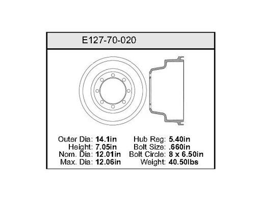 Bendix - BENE12770020 - E12770020