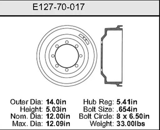 Bendix - BENE12770017 - E12770017