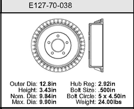 Bendix - BENE12770038 - E12770038