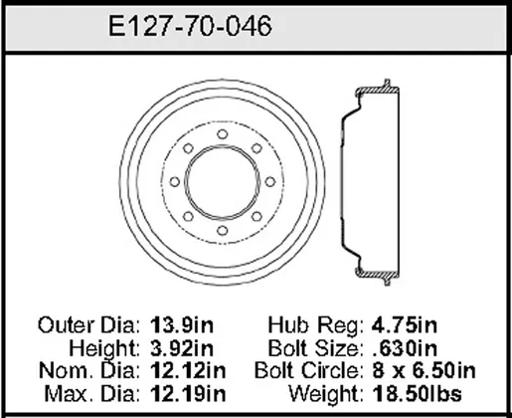 Bendix - BENE12770046 - E12770046