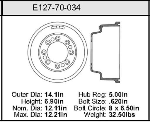 Bendix - BENE12770034 - E12770034