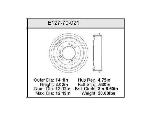 Bendix - BENE12770021 - E12770021