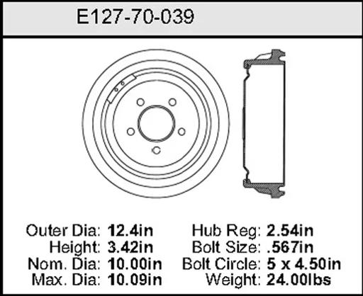 Bendix - BENE12770039 - E12770039