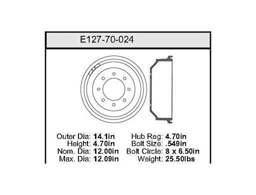Bendix - BENE12770024 - E12770024