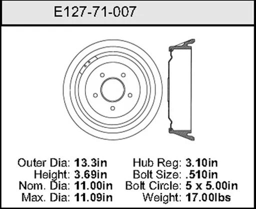 Bendix - BENE12771007 - E12771007