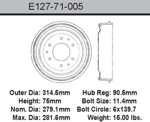 Bendix - BENE12771005 - E12771005