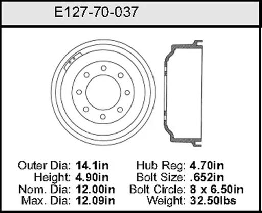 Bendix - BENE12770037 - E12770037