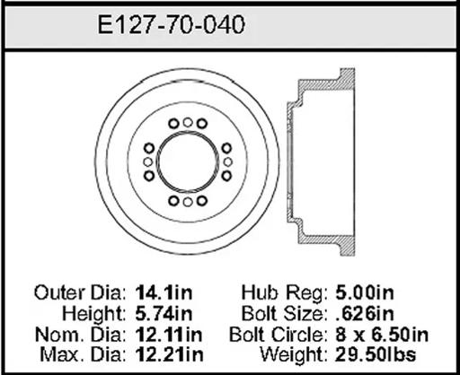 Bendix - BENE12770040 - E12770040