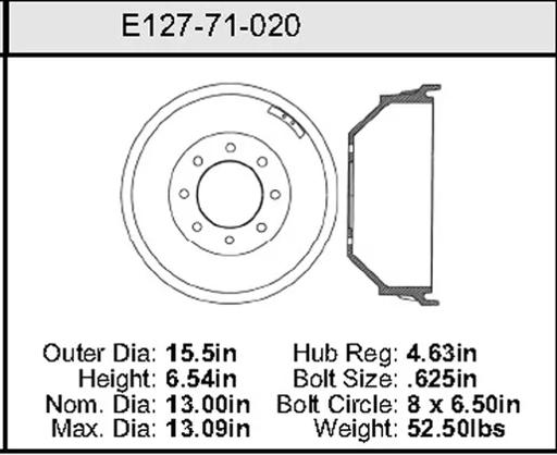 Bendix - BENE12771020 - E12771020