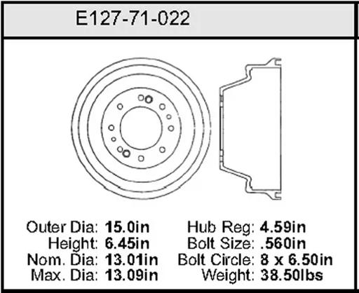 Bendix - BENE12771022 - E12771022