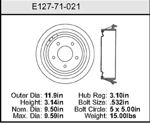 Bendix - BENE12771021 - E12771021