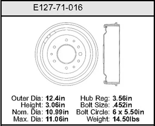 Bendix - BENE12771016 - E12771016