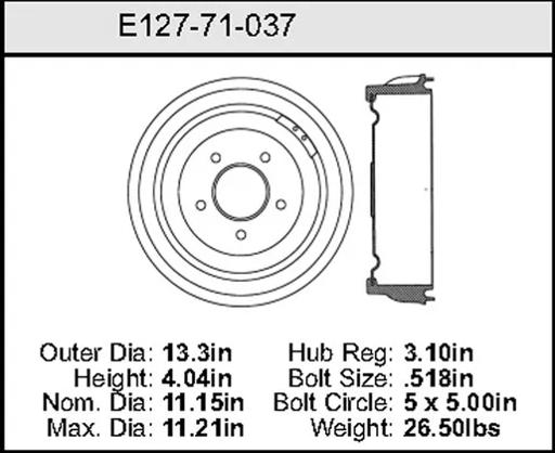Bendix - BENE12771037 - E12771037