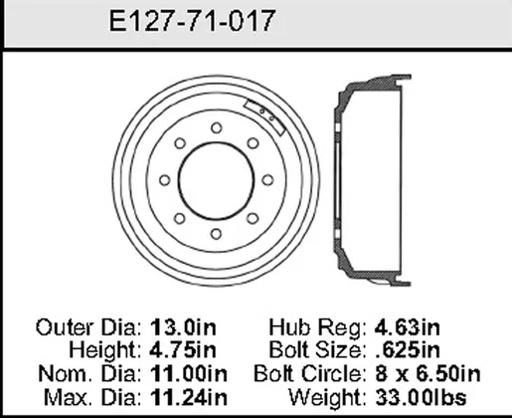 Bendix - BENE12771017 - E12771017