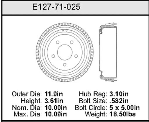 Bendix - BENE12771025 - E12771025