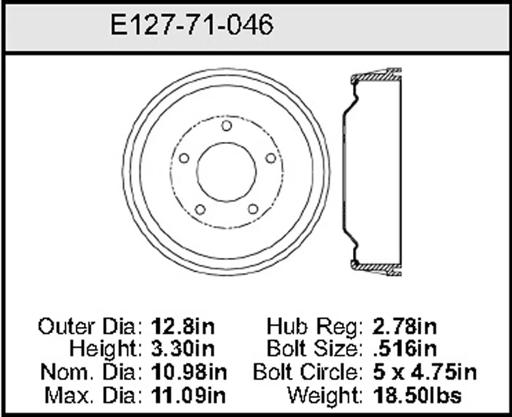 Bendix - BENE12771046 - E12771046