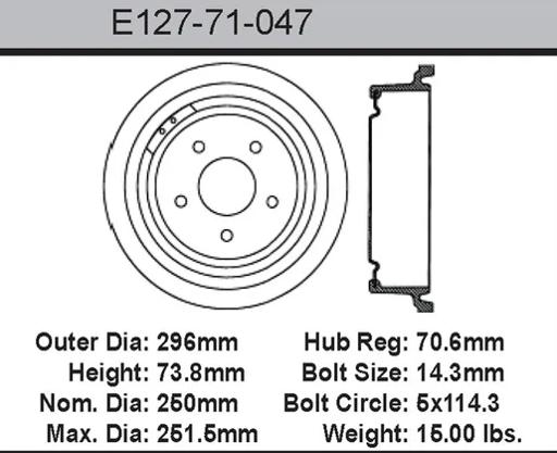 Bendix - BENE12771047 - E12771047