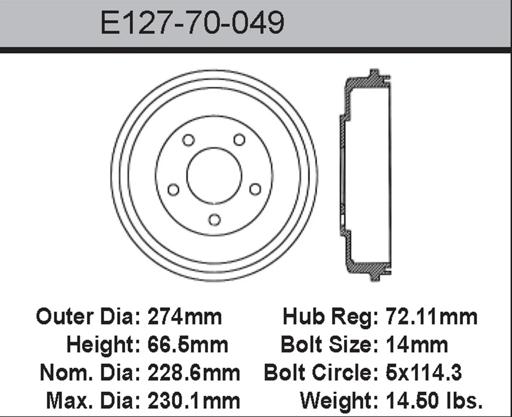 Bendix - BENE12770049 - E12770049