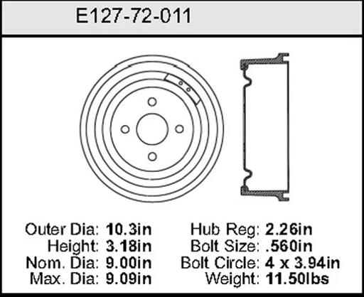 Bendix - BENE12772011 - E12772011