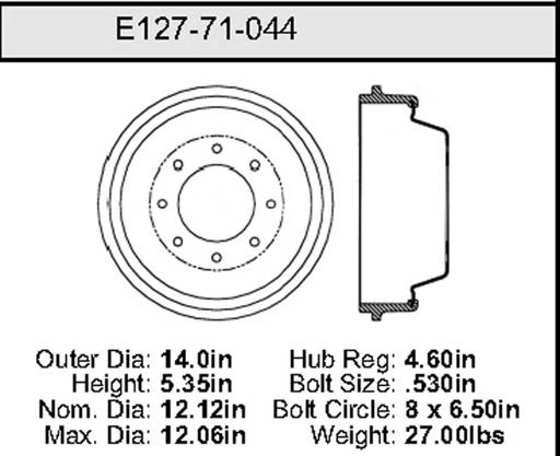 Bendix - BENE12771044 - E12771044