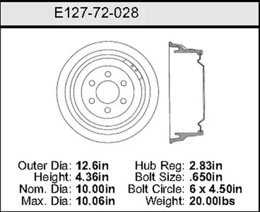 Bendix - BENE12772028 - E12772028