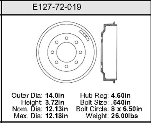 Bendix - BENE12772019 - E12772019
