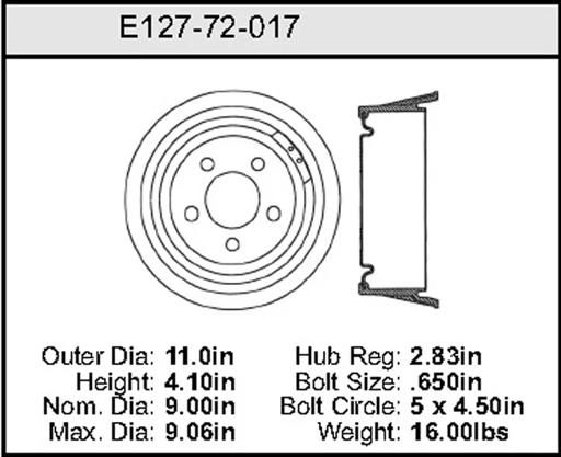 Bendix - BENE12772017 - E12772017