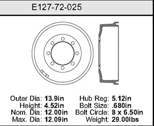 Bendix - BENE12772025 - E12772025
