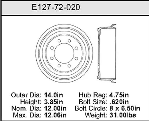 Bendix - BENE12772020 - E12772020